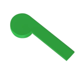 Gattoni Color Накладка на ручку смесителя для ванны и душа, цвет Verde (8099/80VE)