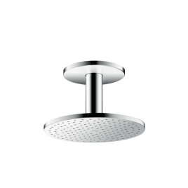 AX ShowerSolution Верхний душ, 250мм, 1jet, с держателем 100мм, потолочный монтаж, цвет: хром (35286000)