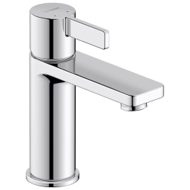 Duravit D-Neo Смеситель для раковины на 1 отв, без донного клапана, h=165мм, излив 109мм цвет: хром (DE1020002010)