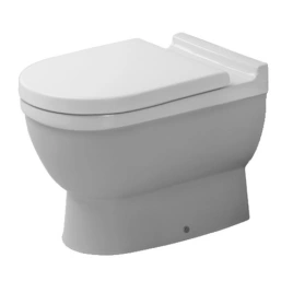 Duravit Starck 3 Унитаз напольный приставной 560х360 мм, с креплением, цвет белый (124090000)