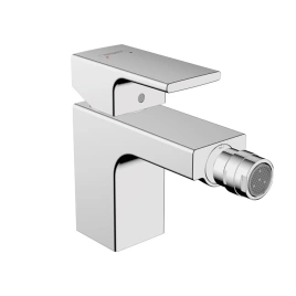 Hansgrohe Vernis Blend Смеситель для биде на 1 отв. с донным клапаном, излив 124мм, h78мм, цвет: хром (71211000)