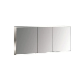 Emco Prime Зеркальный шкаф с подсветкой LED 2 Facelift навесная модель, 1400 mm, 3-дверки, IP 20 зеркальная задняя стенка (9497 062 49)