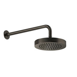 GESSI INCISO Душевая головка настенная, шарнирная на 1/2, 218мм, цвет: nero XL (58185#299)