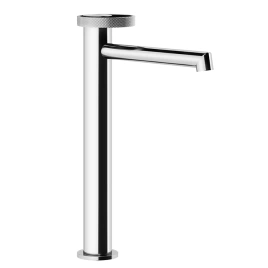 Gessi Anello Смеситель для раковины высокий с длинным изливом, без донного клапана, цвет: хром (63306#031)