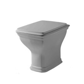 Artceram CIVITAS Унитаз напольный 36x54 см со сливом в стену, цвет: серый (CIV003 34 00)