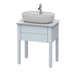 Duravit Luv База напольная, 743x688x450, 1 выдв.ящик, цвет светло-голубой шелковисто-матовый (LU956009797)