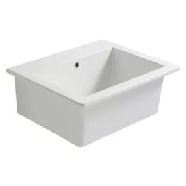 Раковина GLOBO Forty3 60x50x25 см без отв-я под смесительитель цвет белый
