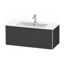 Duravit XSquare База под раковину 1010х478х400 мм, с 1 выдв ящик, Цвет графит матовый (для 233610) (XS407304949)