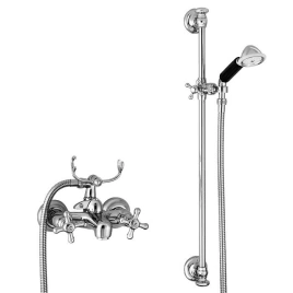 Stella Roma Смеситель для ванны 3267/302/6 со штангой и ручным душем, цвет: хром (RM 02007 CR00)