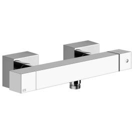 Gessi Rettangolo K Смеситель термостатический наружный для ванны с автоматическим переключателем ванна-душ, цвет хром (19431#031)