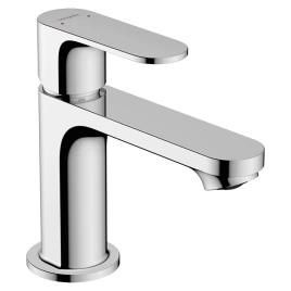 Hansgrohe Rebris S Смеситель для раковины 80, с д/клапаном, цвет хром (72510000)