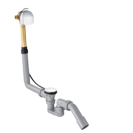 Hansgrohe Exafill S Излив на ванну с набором для слива и перелива, цвет: хром (58123000)