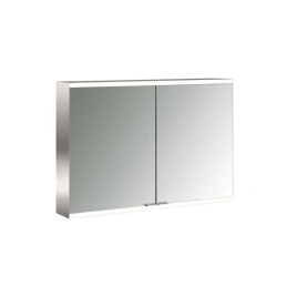 Emco Prime Зеркальный шкаф с подсветкой LED2 Facelift навесная модель, 1000 mm, 2-дверки, IP 20 задняя панель цвет белый (9497 063 45)