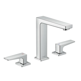 Hansgrohe Metropol Смеситель для раковины 160, на 3 отв, с донным клапаном, излив 152мм, цвет: хром (32515000)
