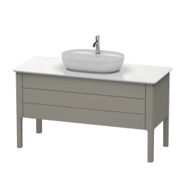 Duravit Luv База напольная, 743x1388x570,1 2 выдв.ящика, цвет каменно-серый шелковисто-матовый (LU956609292)