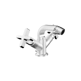 GESSI INCISO Смеситель для биде на 1 отверстие с донным клапаном, излив 97мм, цвет: хром (58127#031)