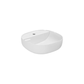 Раковина AZZURRA ELEGANCE SOFT накладная 45х45х115см с 1 отв под смеситель цвет белый