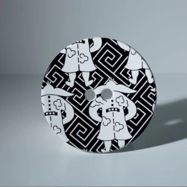 Kerasan Deco Декоративная пластина для слива раковины DECO. цвет Decoro Levante (486072)