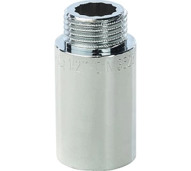 Удлинитель STOUT латунный 1/2 x 40 хромированный