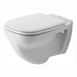 Duravit D-Code Комплект: подвесной унитаз 253509 355х545 мм.+ сиденье без микролифта 006731 (45351900A1 (253509+006731))
