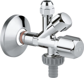 Вентиль Grohe WAS 22036000 комбинированный 1/2 с уплотнительным кольцом