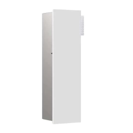 Emco Asis pure WC-модуль для т/б + ерш, петли слева, встраив. модель, 1-дверка 598mm, alpin, цвет белый matt (9755 513 08)
