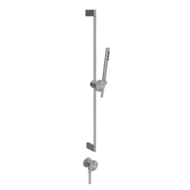 GESSI Origini Штанга в комплекте с душевой лейкой, шланг 1,50 м и вывод воды. в компл с отд вставкой, цвет: хром (66142#031)
