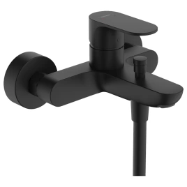 Hansgrohe Rebris S Смеситель для ванны, внеш.монтаж, цвет матовый черный (72440670)
