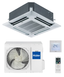 Кондиционер кассетный Haier AB48ES1ERA(S)/1U48LS1EAB(S)/PB-950JB on/off