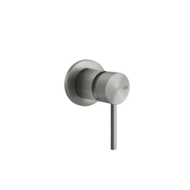 GESSI 316 Встраиваемый смеситель на 1/2 на 1 источник (внешняя часть), цвет: steel brushed (54419#239)