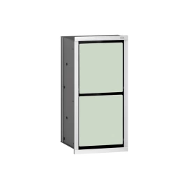 EMCO Asis 150 Модуль для туалетной бумаги, встраиваемый, туалетная бумага/запасной рулон, хром/белый ELS (9725 278 21)