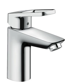 Hansgrohe Novus Loop Смеситель для раковины 70 на 1 отв. с донным клапаном, излив 107мм, h67мм, цвет: хром (71080000)