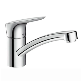 Hansgrohe Logis M31 Кухонный смеситель на 1 отв, однорычажный, поворотный излив 202мм, h116мм, 1jet, цвет: хром (71830000)