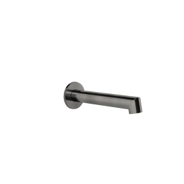 Gessi Ingranaggio Настенный излив для ванны, цвет Black Metal Brushed PVD (63603#707)