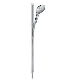 HG Raindance Select S Душевой набор: штанга 900mm, ручной душ 150, 3jet (RainAir, CaresseAir, Mix), EcoSmart, шланг, цвет: белый/хром (26626400)