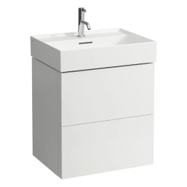 Laufen Kartell Тумба под умывальник с 2 ящиками, 580 x 450 x 600 мм,вкл. органайзер для умывальника 810333, 810338, 810339, 813332, цвет белый матовый (4.0756.9.033.640.1)
