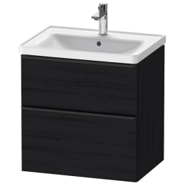 Duravit D-Neo Тумбочка подвесная, 634x452хh625 мм 2 ящика, цвет: 236765 (для раковины 236765) (DE435401616)
