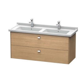 Duravit Brioso Тумба под раковину 1220x469х563 мм, с 2 выдвижными ящиками, цвет Дуб европейский 52 (для 033213) (BR414401052)
