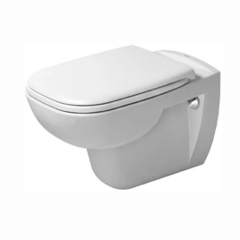 Duravit D-Code Комплект: подвесной унитаз 253509 355х545 мм.+ сиденье с автоматическим закрыванием 006739 (45350900A1 (253509+006739))