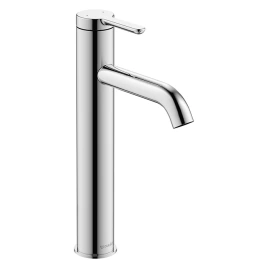 Duravit C.1 Смеситель для раковины на 1 отв. высокий h=262 мм, излив 136мм, цвет: хром (C11030002010)