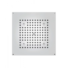 BOSSINI DREAM-CUBE Верхний душ 470 x 370 mm с 4 LED RGB, блок питания/управления, Cromoterapia, гибкая подводка,цвет: хром (H37451.030)
