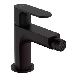 Hansgrohe Rebris S Смеситель для биде, с д/клапаном, цвет матовый черный (72210670)