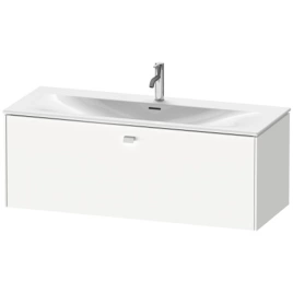 Duravit Brioso Тумба подвесная под раковину 234412, 1 выдвижное отделение, 444x1220x479мм, цвет White High Gloss (BR421402222)