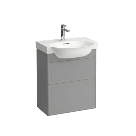 Laufen New Classic База под раковину подвесная, 580х320х670 мм, 2 ящика, цвет серый (для раковины 813853) (4.0603.2.085.627.1)