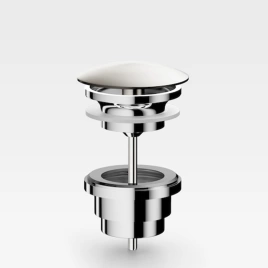 Armani Roca Baia Донный клапан 1 1/4 для раковин, цвет: brushed steel (7.5064.0.58V.S)