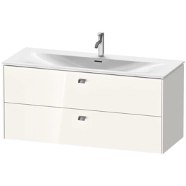 Duravit Brioso Тумба подвесная под раковину 234412, 2 ящика, 555x1220x479мм, цвет White High Gloss (BR431402222)