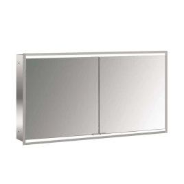 Emco Prime Зеркальный шкаф с подсветкой LED2 Facelift встраив. модель, 1300 mm, 2-дверки, IP 20 задняя панель цвет белый (9497 063 57)