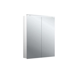Emco Flat II Зеркальный шкаф с подсветкой Classicleuchte, навесная модель, с подсв. для раковины, 2 дверка, 600mm (9797 065 02)