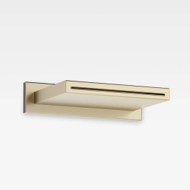 Armani Roca Island Каскадный излив, 237х151х57мм, настенный монтаж, цвет: greige (7.5A18.7.6VC.0)