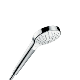 HG Croma Select S Vario Ручной душ 110 3jet (Rain, IntenseRain, Turbo Rain), цвет: белый/хром (26802400)